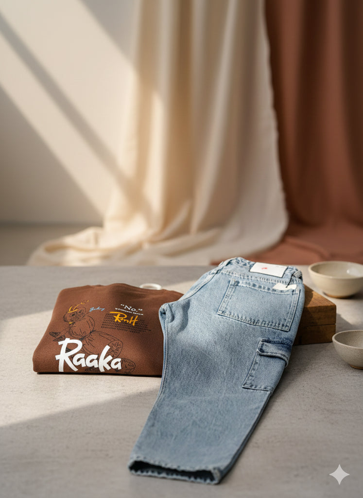 Best sweat shirt and denim combo for just ₹1999